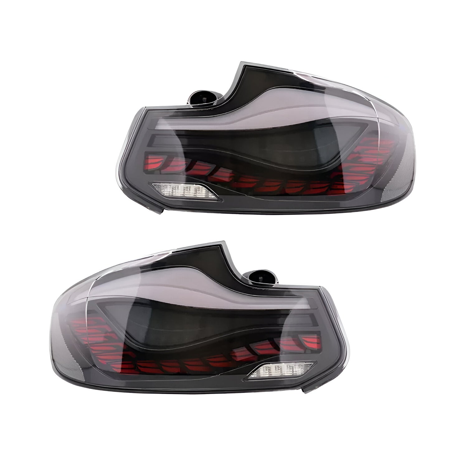 BMW M2 F87 with GTS Style OLED Tail Lights - Smoked Version