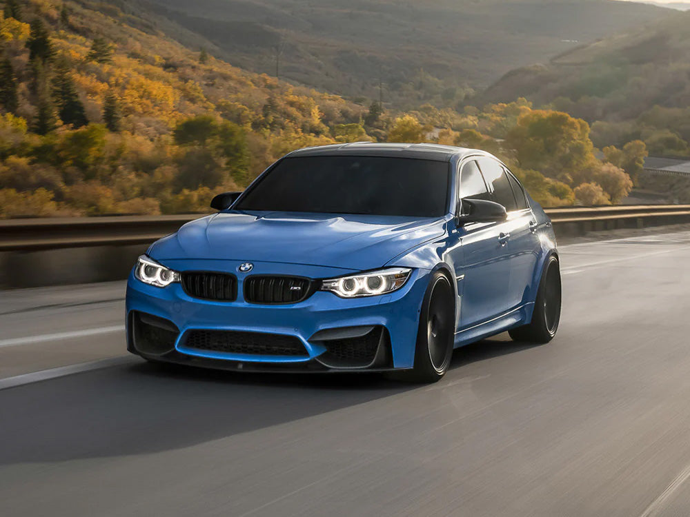BMW F80 M3 with a carbon fibre kit