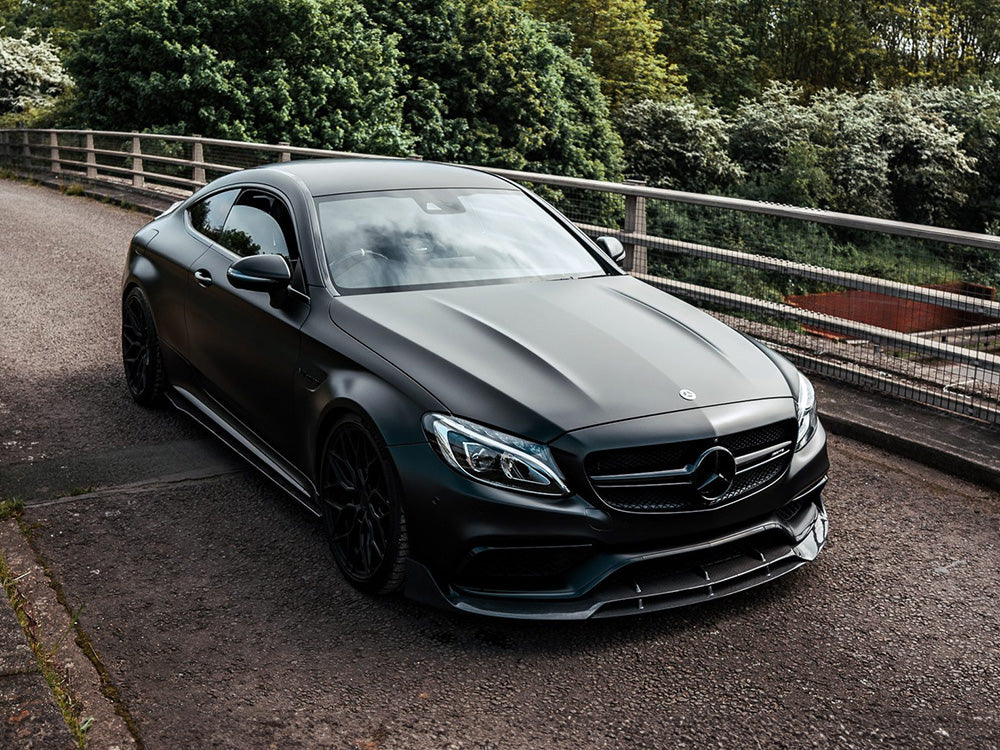 Mercedes W205 C63 with a full carbon fibre kit