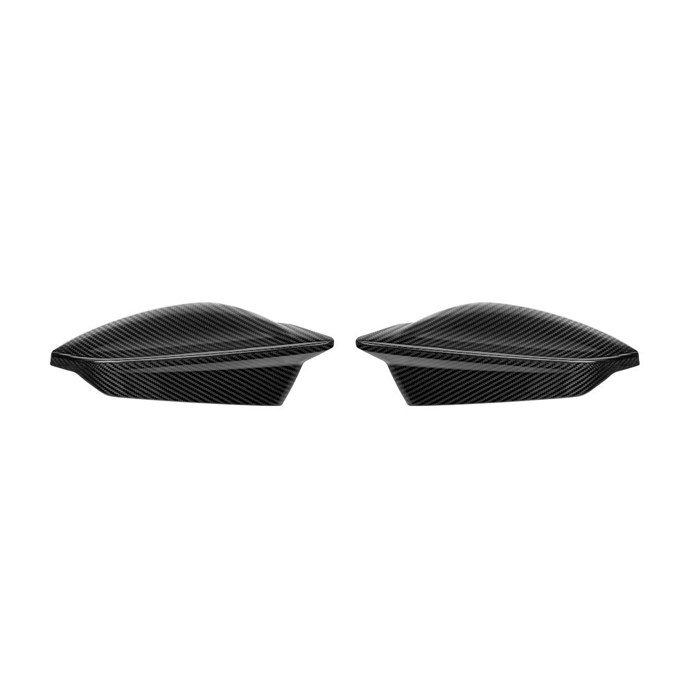 SOOQOO carbon fibre mirror covers for Audi RS3 (8Y), pair studio view