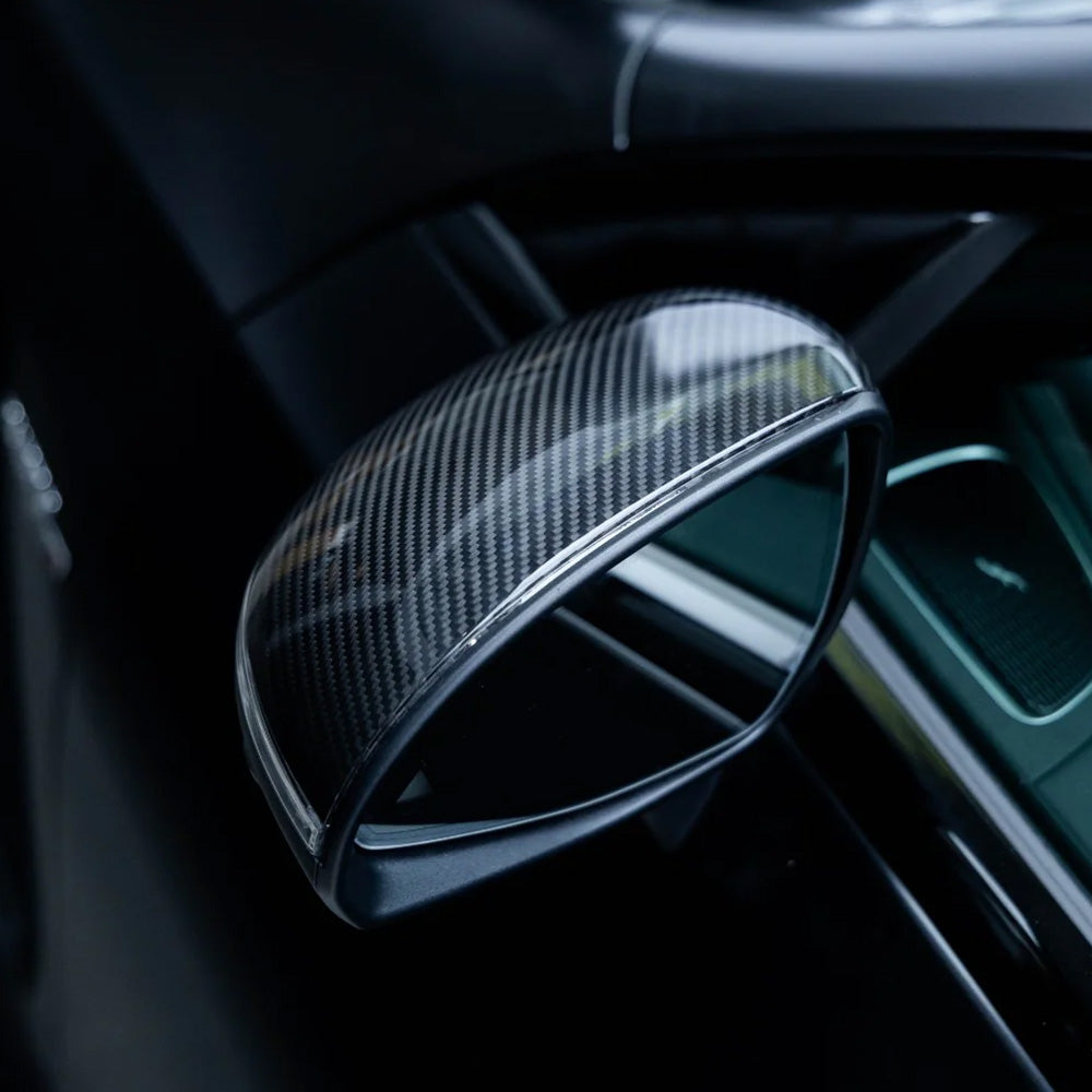 Mercedes CLE53 AMG C236 with carbon fibre mirror cover fitted