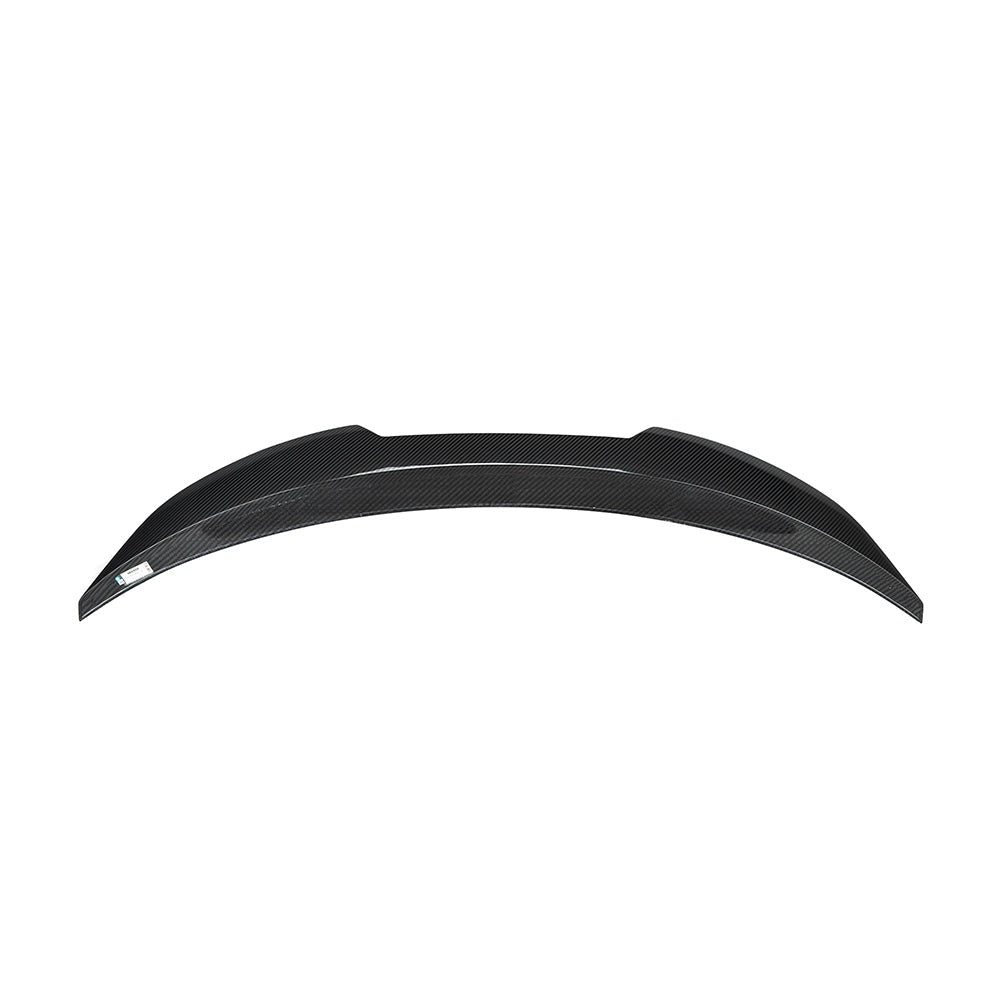 SOOQOO carbon fibre rear spoiler for Mercedes CLE53 AMG (C236), front view product shot