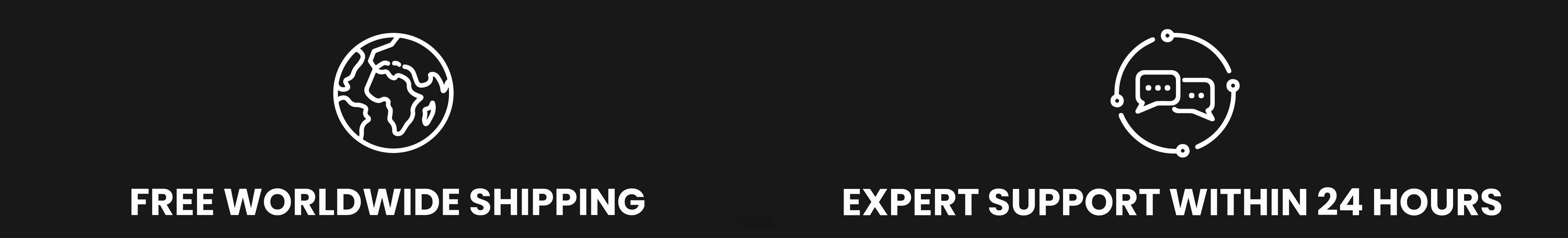 Carbon Noire free shipping, easy returns, 24 hour expert support and up to two year warranty mobile