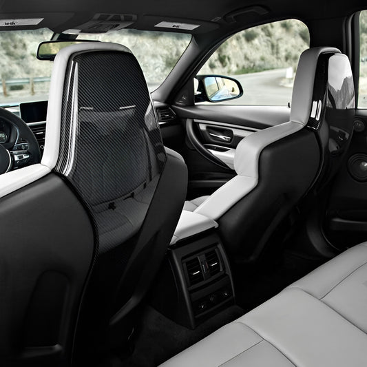 BMW M3 F80 with Carbon Fibre Seatbacks Installed - Interior View