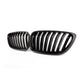 Side View of Carbon Fibre Front Grille for BMW M2 (F87) - White Background