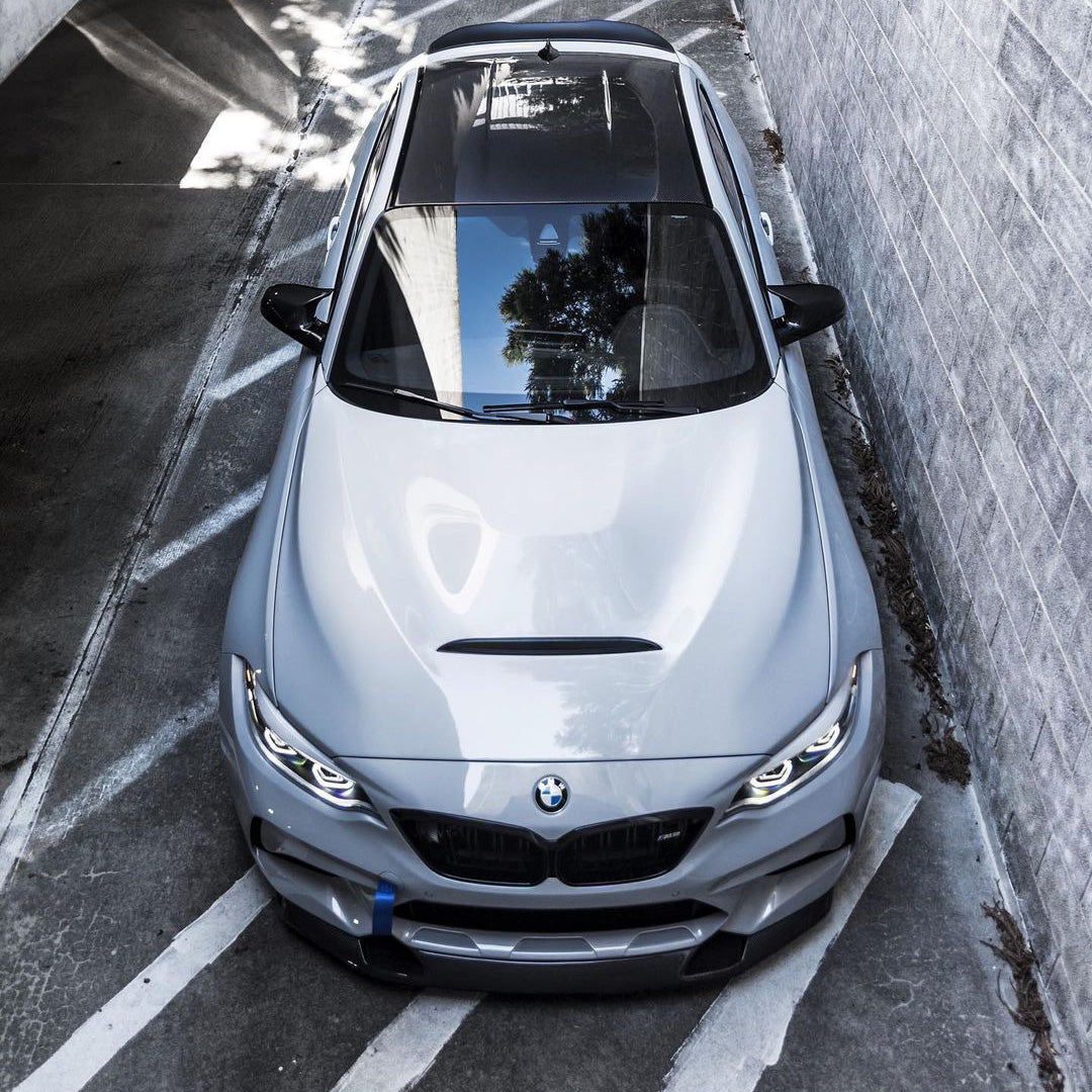 BMW M2 Competition F87C with Aluminium GTS Hood Installed - Top View