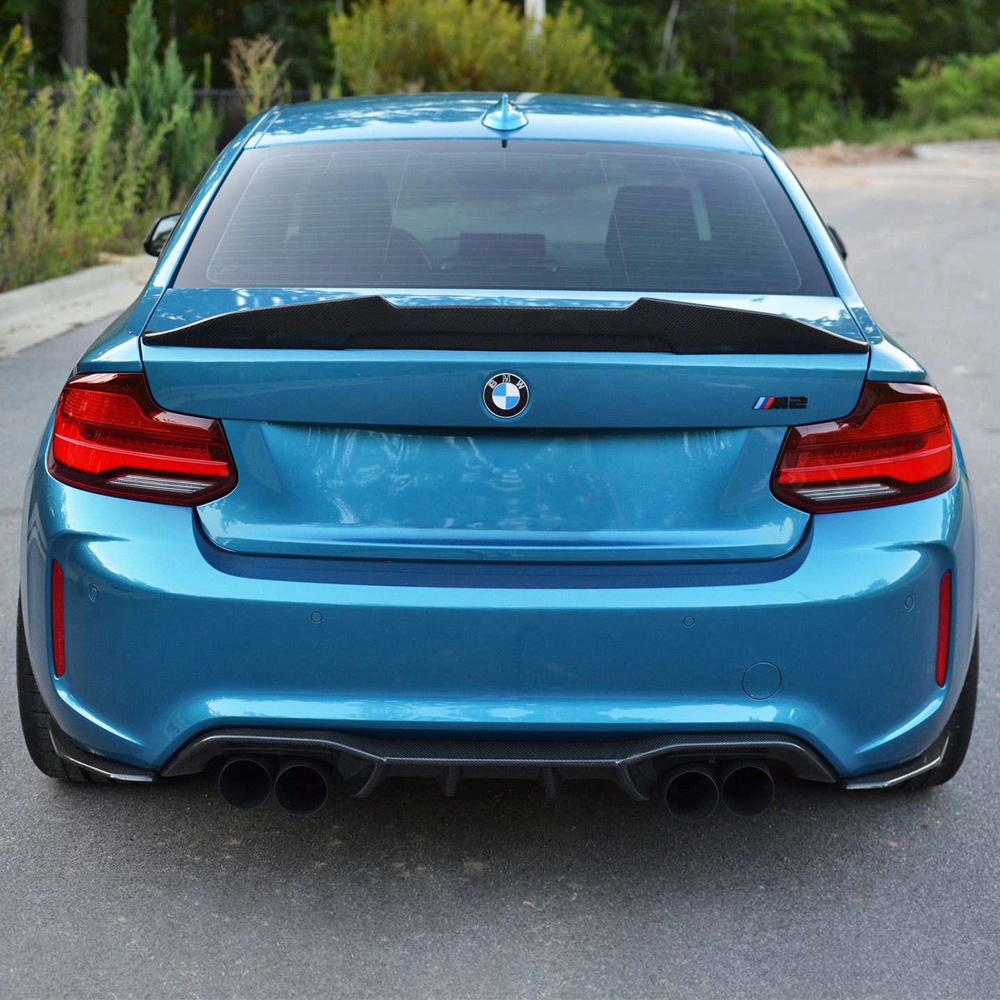 BMW M2/M2 Competition Akrapovic Carbon Rear Diffuser (F87/F87C ...
