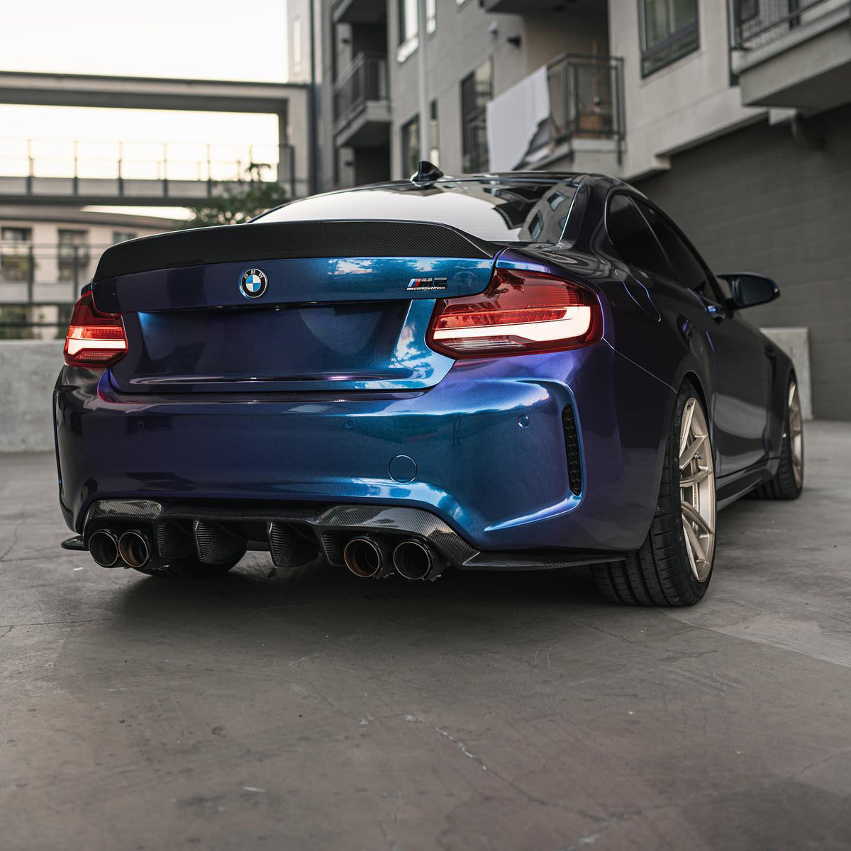BMW M2/M2 Competition Carbon Vorsteiner Rear Diffuser (F87/F87C)