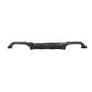 Top View of Carbon Fibre Akrapovic Rear Diffuser for BMW M2 & M2 Competition - White Background