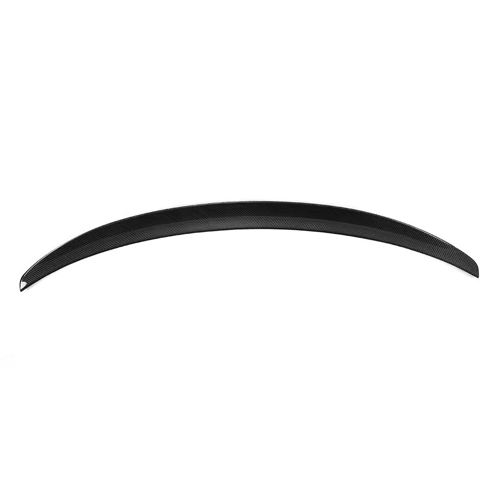 Top View of Carbon Fibre M Performance Rear Spoiler for BMW M2 & M2 Competition - White Background