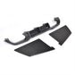 Top View of Carbon Fibre MTC Rear Diffuser for BMW M2 & M2 Competition - White Background