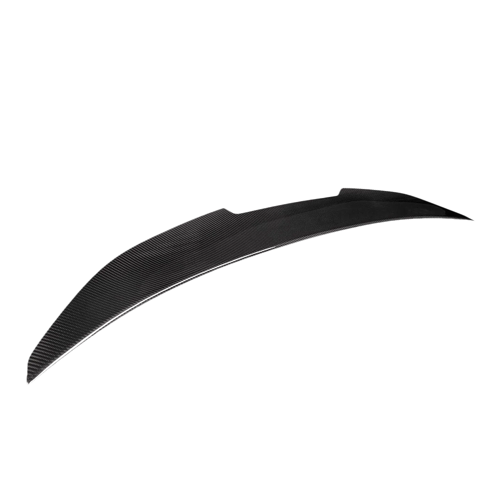 Carbon Fibre Ducktail Rear Spoiler for BMW M3 (F80) - Transparent View