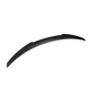 Carbon Fibre 'M4 Style' Rear Spoiler for BMW M3 (F80) - Transparent View