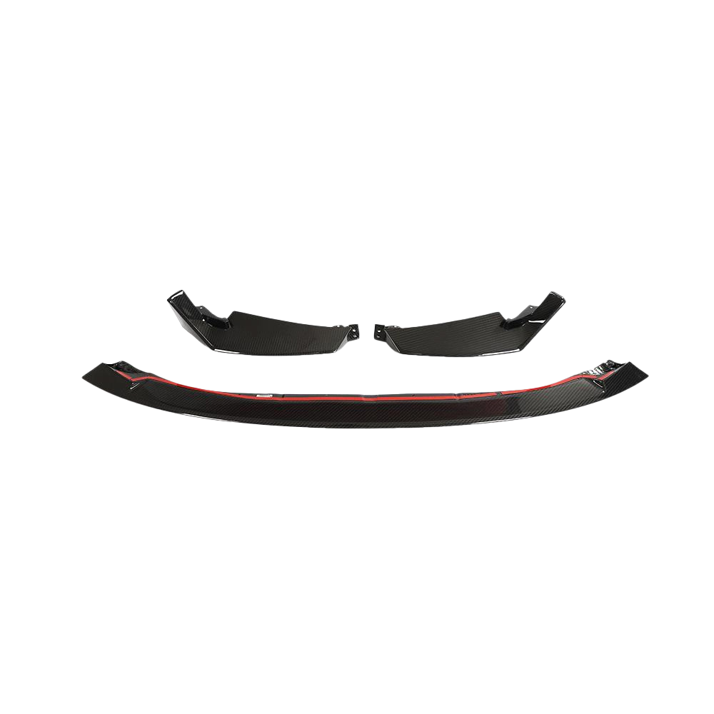 Carbon Fibre CSL Front Splitter for BMW M3 & M4 (G80/G82/G83) - Transparent View