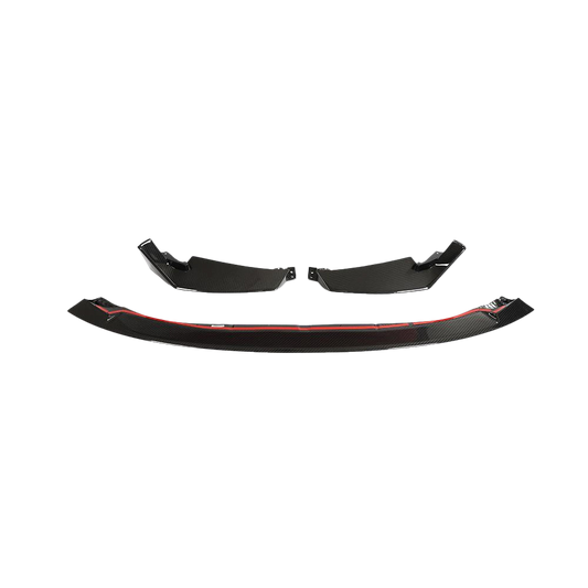 Carbon Fibre CSL Front Splitter for BMW M3 & M4 (G80/G82/G83) - Transparent View