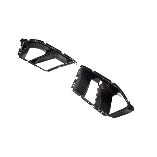 Carbon Fibre Front Vents for BMW M3 & M4 (G80/G82/G83) - Transparent View