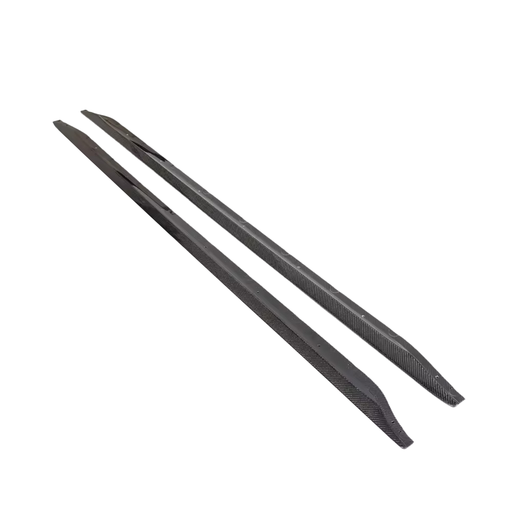 Carbon Fibre Lower Extension Side Skirts for BMW M3 & M4 (G80/G82/G83) - Transparent View