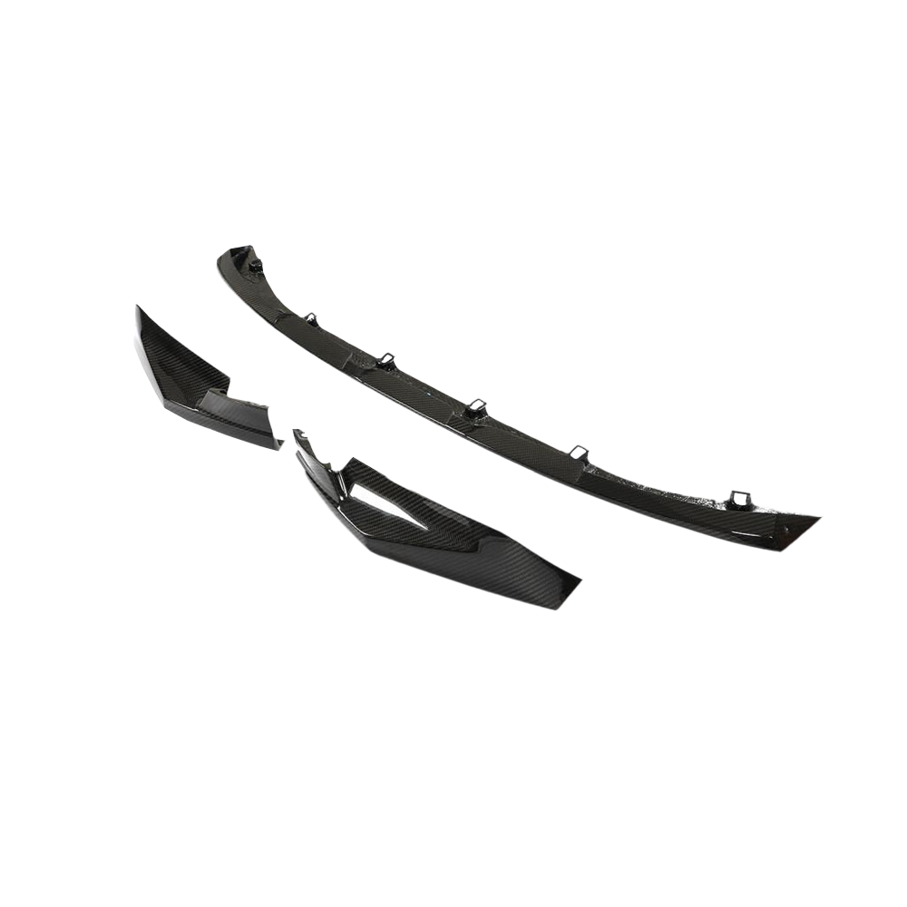 Carbon Fibre M Performance Front Splitter for BMW M3 & M4 (G80/G82/G83) - Transparent View