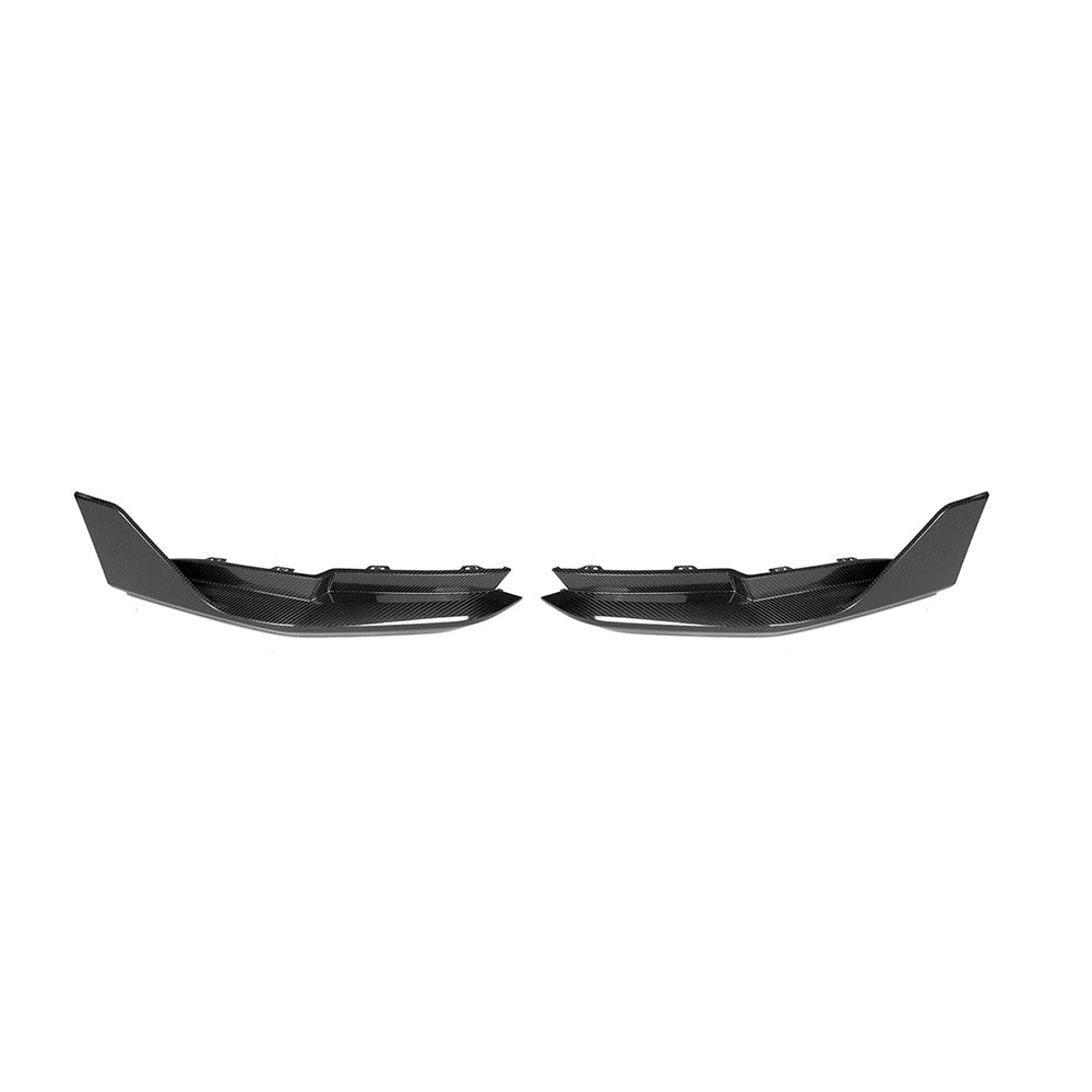 Close-Up of Carbon Fibre M Performance Rear Side Winglets for BMW M3 & M4 - Detailed View