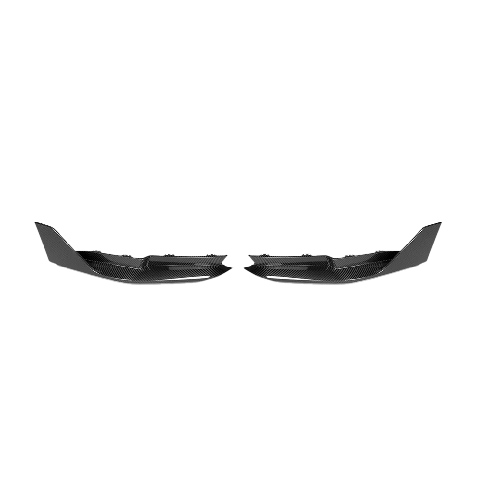 Carbon Fibre M Performance Rear Side Winglets for BMW M3 & M4 (G80/G82/G83) - Transparent View