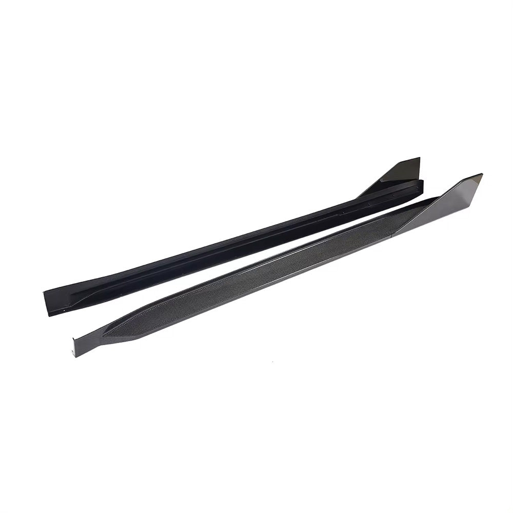 Close-Up of Carbon Fibre M Performance Side Skirts for BMW M3 & M4 - Detailed View