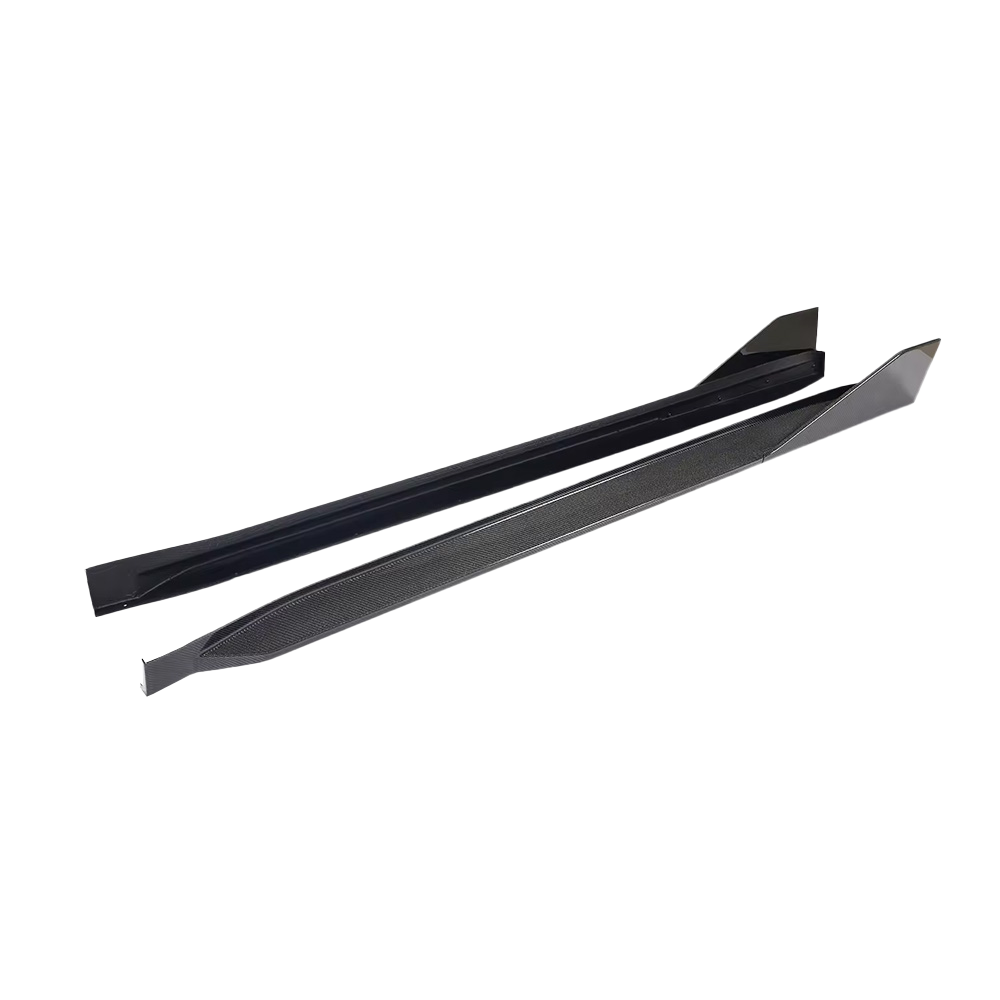 Carbon Fibre M Performance Side Skirts for BMW M3 & M4 (G80/G82/G83) - Transparent View