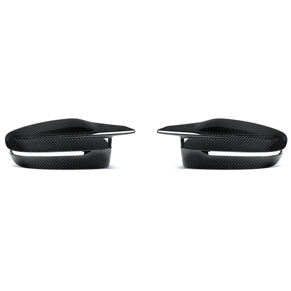 Front View of Carbon Fibre Mirrors for BMW M3 & M4 (G80/G82/G83)