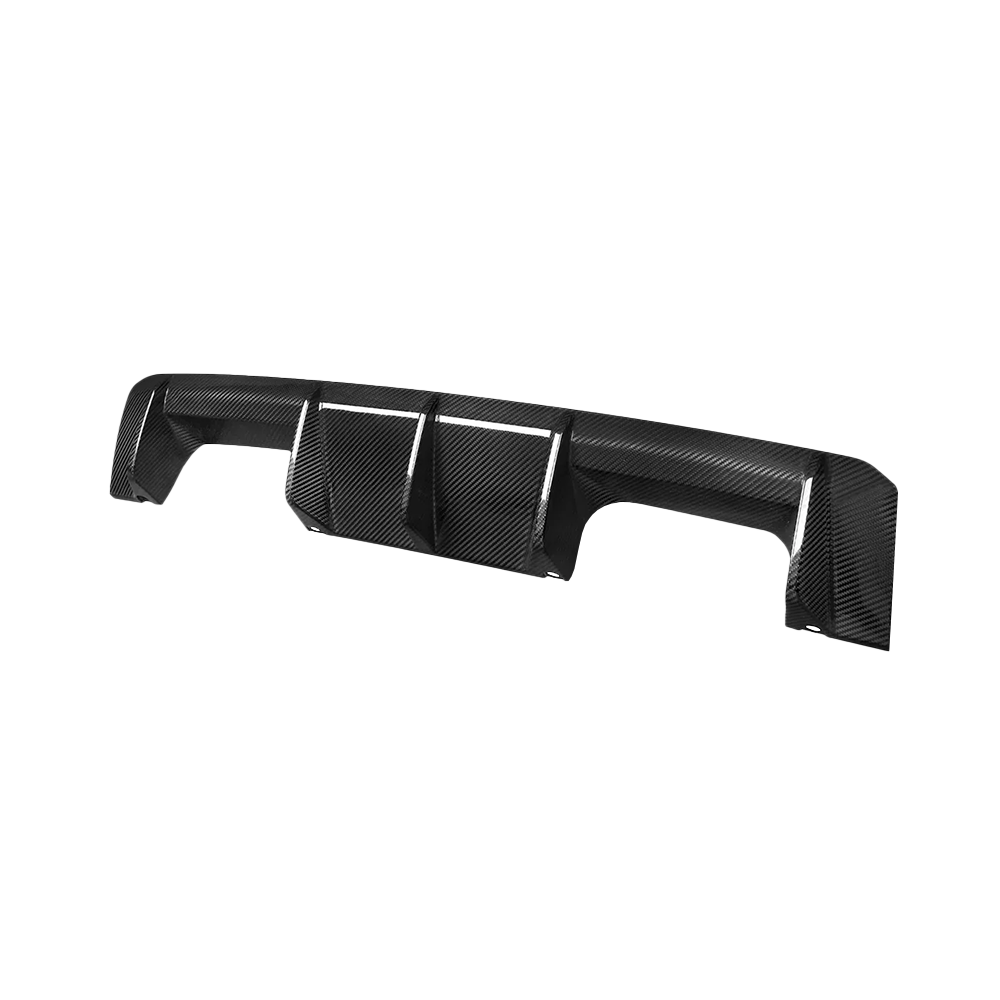 Carbon Fibre OEM+ Rear Diffuser for BMW M3 & M4 (G80/G82/G83) - Transparent View