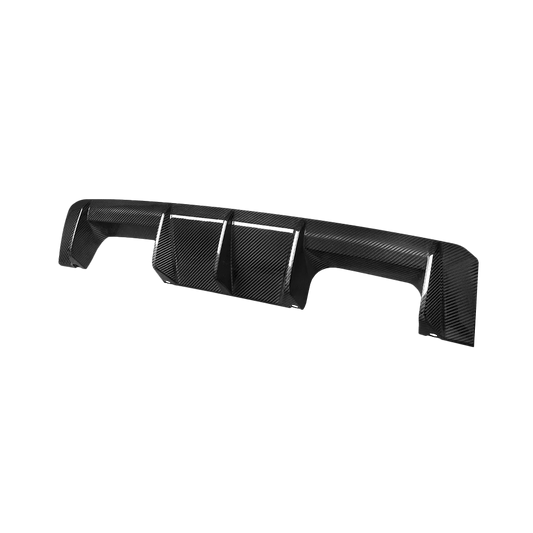 Carbon Fibre OEM+ Rear Diffuser for BMW M3 & M4 (G80/G82/G83) - Transparent View