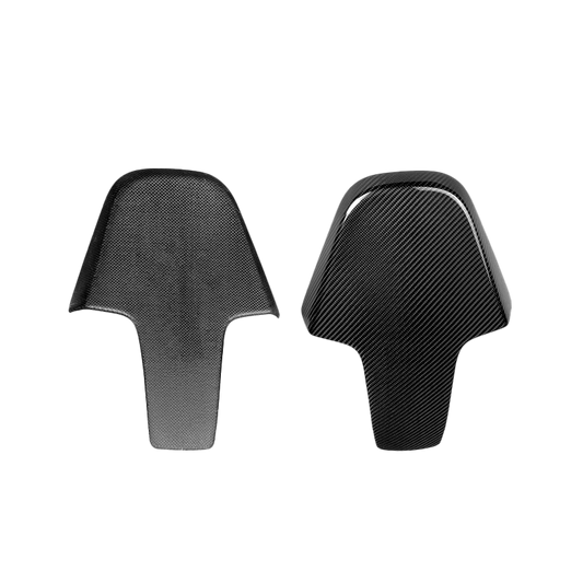 Carbon Fibre Seatbacks for BMW M3 & M4 (G80/G82/G83) - Transparent View