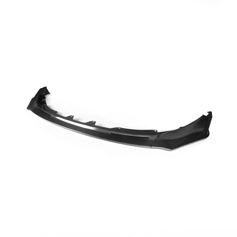 Angle View of Carbon Fibre Vorsteiner Front Splitter for BMW M3 & M4 (G80/G82/G83)