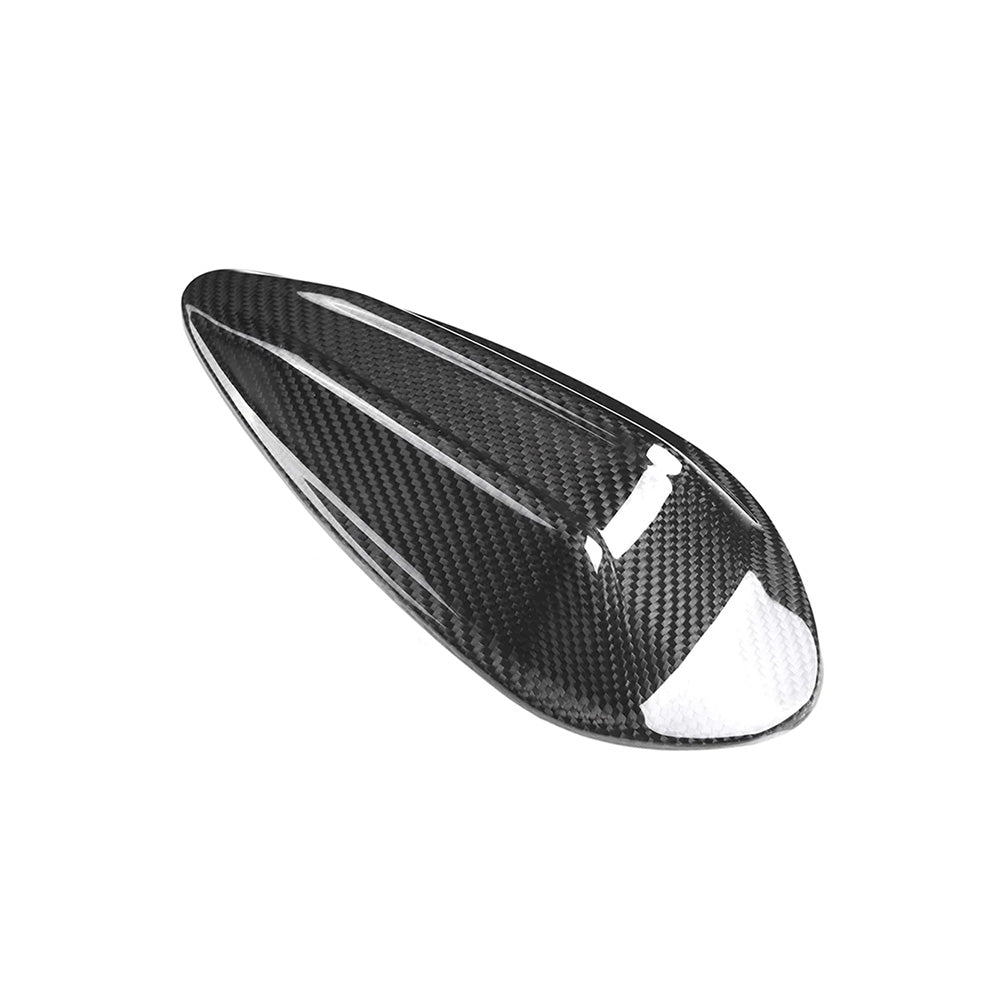 Rear View of Carbon Fibre Antenna Cover for BMW M3 (G80 LCI)