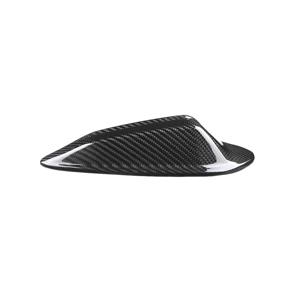 Carbon Fibre Antenna Cover for BMW M3 (G80 LCI) - Transparent View