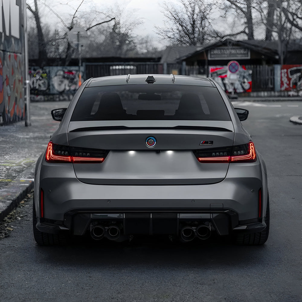 CSL Style Laser Tail Lights BMW M3 & M4 (G80/G82/G83) | Carbon Noire