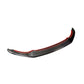 BMW M3 & M4 Carbon Fibre GTS Front Splitter - Top View with White Background