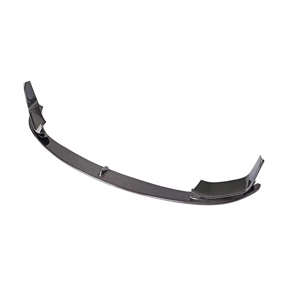 BMW M3 & M4 Carbon Fibre M Performance Front Splitter - Top View with White Background