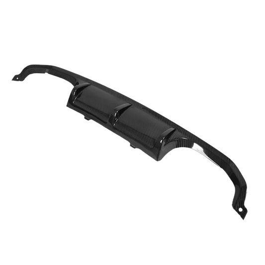 Carbon Fibre M Performance Rear Diffuser for BMW M3 & M4 (F80/F82/F83) - Transparent View