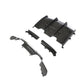 BMW M3 & M4 Carbon Fibre PSM Rear Diffuser - Top View with White Background