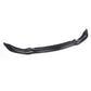 Top View of Carbon Fibre Vorsteiner Front Splitter for BMW M3 & M4 - White Background