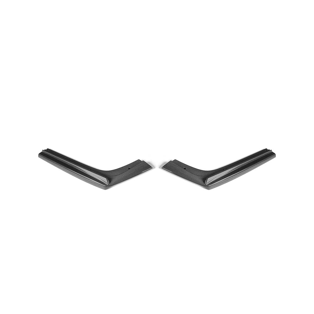 Side Blade View of Carbon Fibre Vorsteiner Rear Diffuser for BMW M3 & M4 - White Background