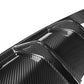 Close-Up of Carbon Fibre Vorsteiner Rear Diffuser for BMW M3 & M4 - Zoomed Angle View