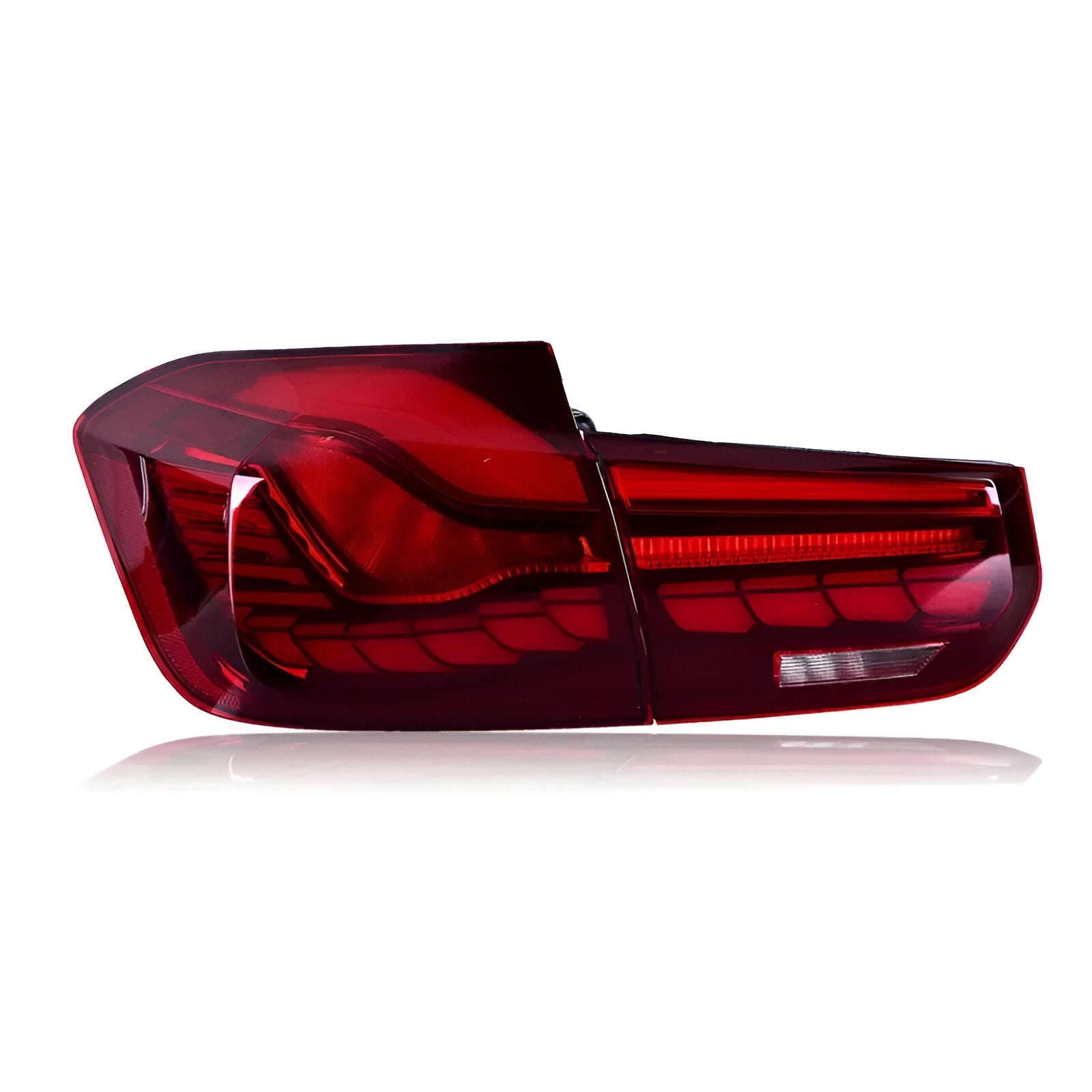 Red version of GTS Style OLED Tail Lights for BMW M3 & M4