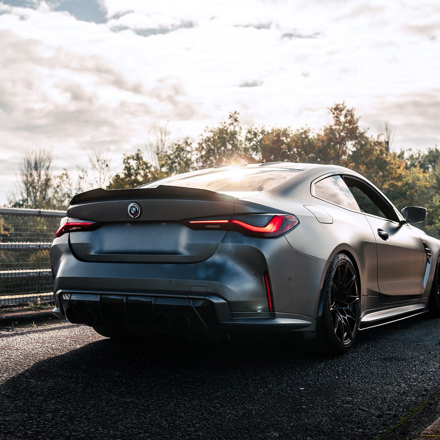 BMW M4 (G82) Carbon Fibre Ducktail Rear Spoiler – Carbon Noire