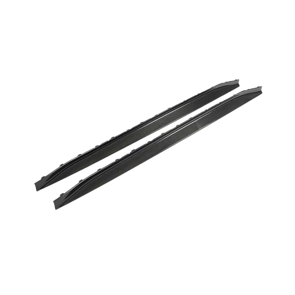 Carbon Fibre OEM+ Side Skirts for BMW M4 (G82) - Transparent View