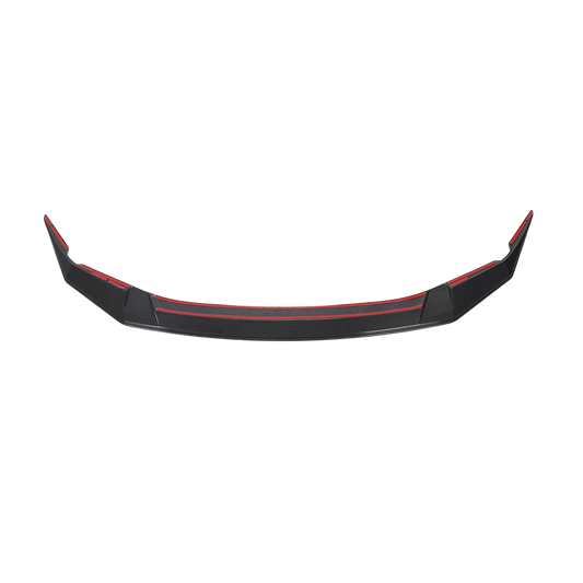 Carbon Fibre Noire Front Splitter for BMW M5 (F90 LCI) - Transparent View