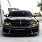 BMW M5 F90 Pre-LCI with CSL Yellow DRLs Installed – Front Headlight View