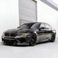 Angled View of CSL Yellow DRL Modules for BMW M5 Pre-LCI