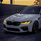BMW M5 F90 with Yellow DRL Modules Installed – Side Profile