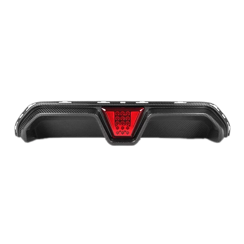 Carbon Fibre CS LED Rear Diffuser for BMW M5 (F90) - Transparent View