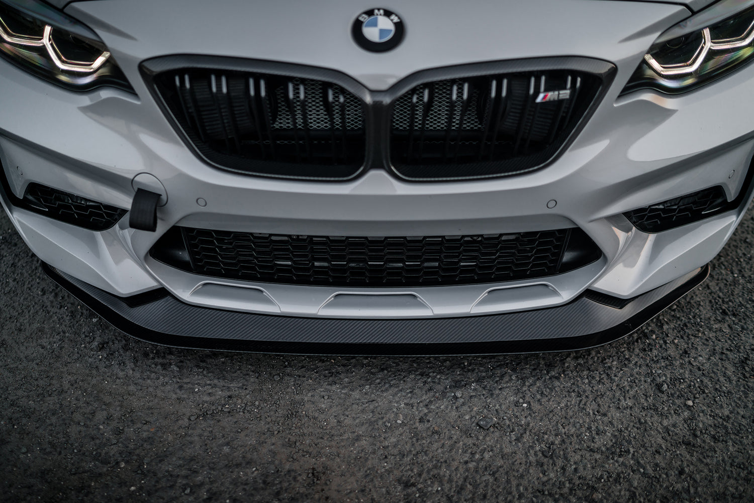 BMW M2 Competition F87 Carbon Fiber Aftermarket GTS Front Lip